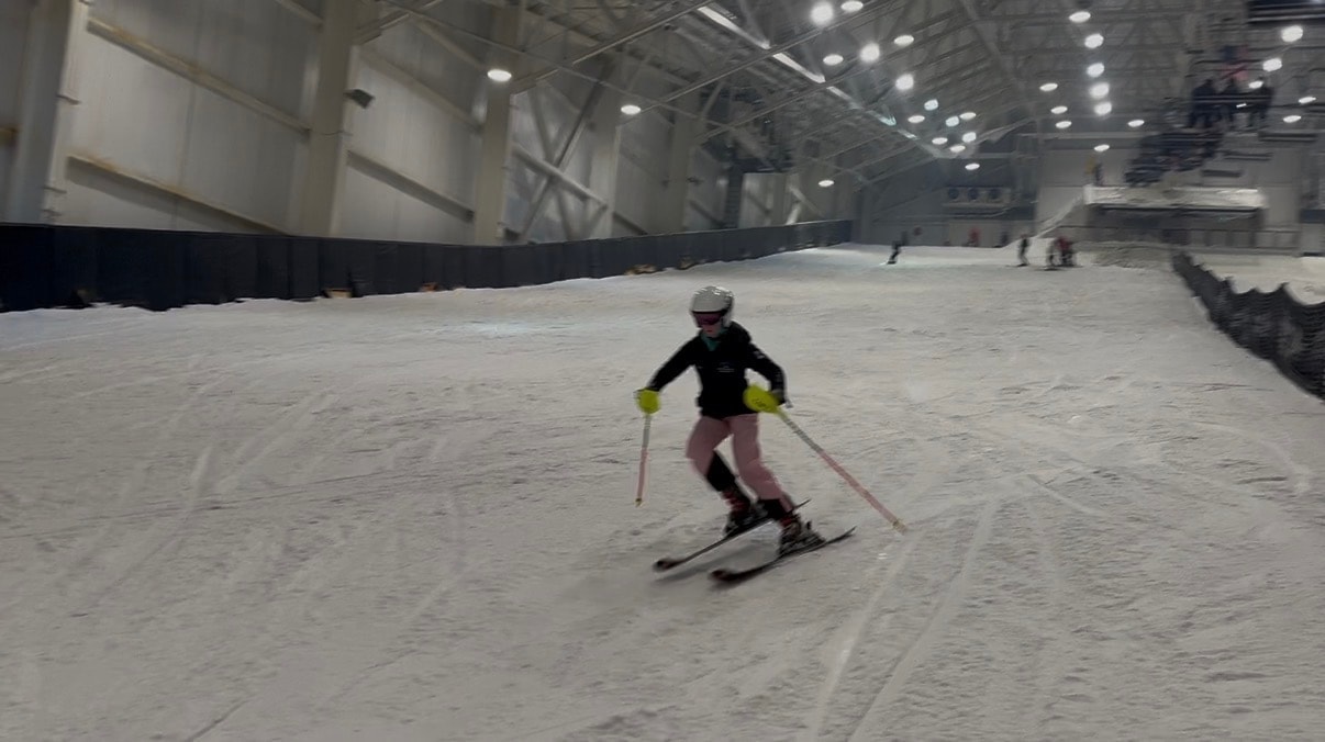 Group ski lesson at Big Snow camp